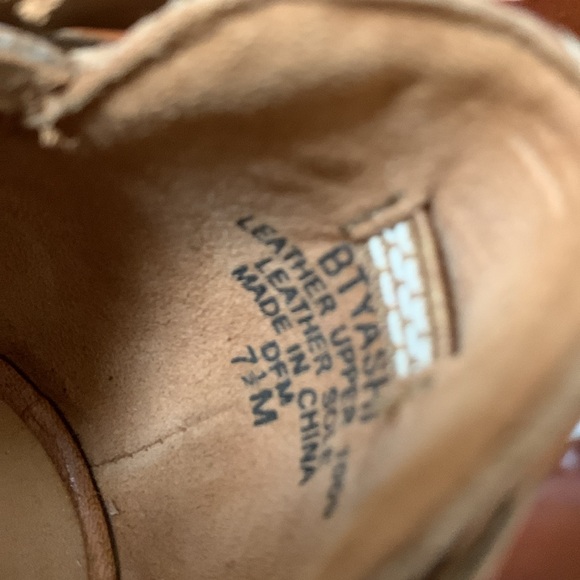 🔹Boutique 9 Woman’s Open Toe Leather Heels.. - Picture 7 of 7